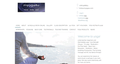 Desktop Screenshot of myoga4u.com