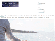 Tablet Screenshot of myoga4u.com